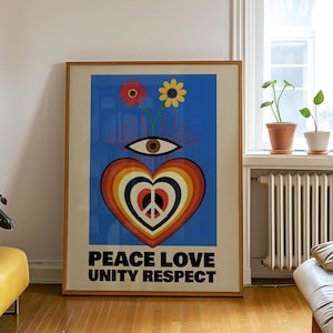 Poster Rave Arte murale EDM Accessori Rave Arte murale carina Rave Regalo Rave Accessori per festival Poster PLUR Bella arte Rave Poster musicale Arte EDM