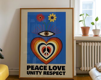 Rave Poster EDM Wall Art Rave Accessories Cute Rave Wall Art Rave Gift Festival Accessories PLUR Poster Pretty Rave Art Music Poster EDM Art