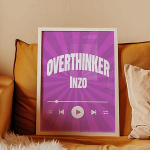 Rave Poster Music Poster Inzo Merch EDM Merch Rave Accessories EDM Poster Music Print Song Poster Rave Print EDM Wall Art Rave Outfit