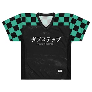 Dubstep Football Jersey Anime Shirts EDM Jersey Rave Hockey Jersey Rave Outfits for EDM Festivals Jerseys for Race Gift for DJ Gift Dubstep