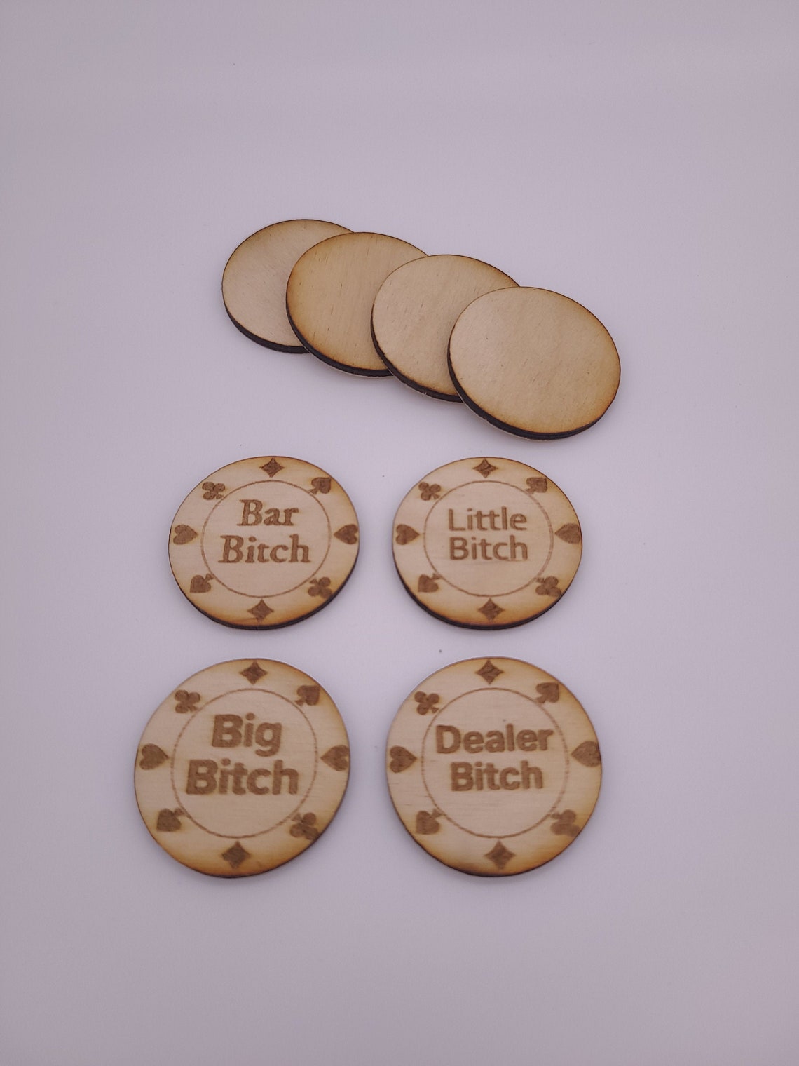 Big Blind/Little Blind Poker Chips Lasergravierte Poker Etsy
