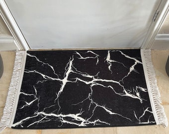 Non Slip Washable Door Mats 50x80cm Washable Indoor Rugs, Indoor Kitchen Mat, Entrance Mat, Lightning Mat, Modern Door Mat