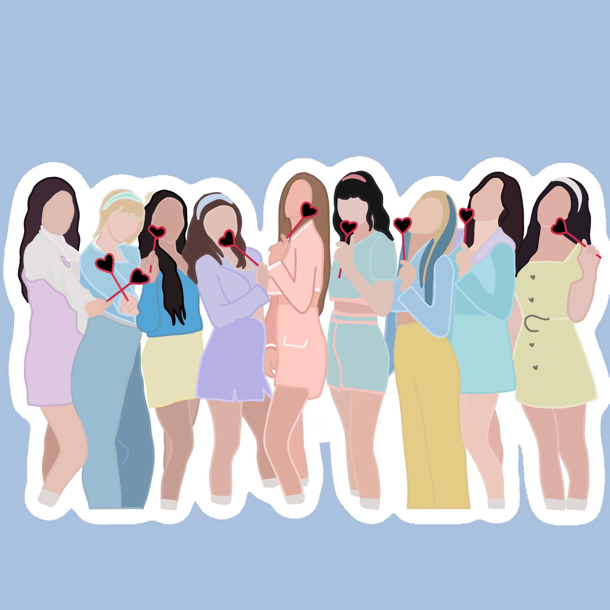 twice stickers etsy