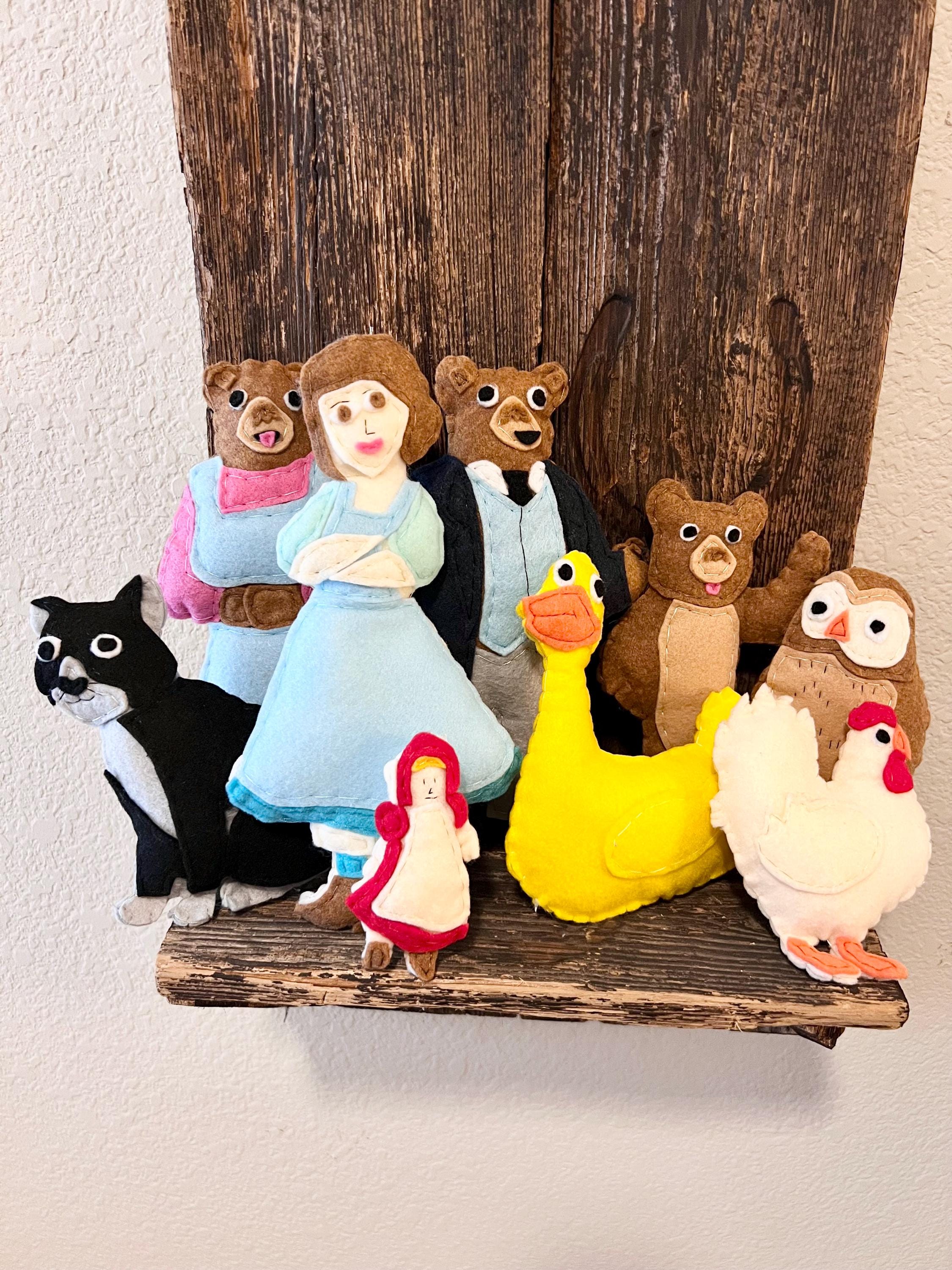 Little Bear Family and Friend Collection, Feltie Book Buddies ALL