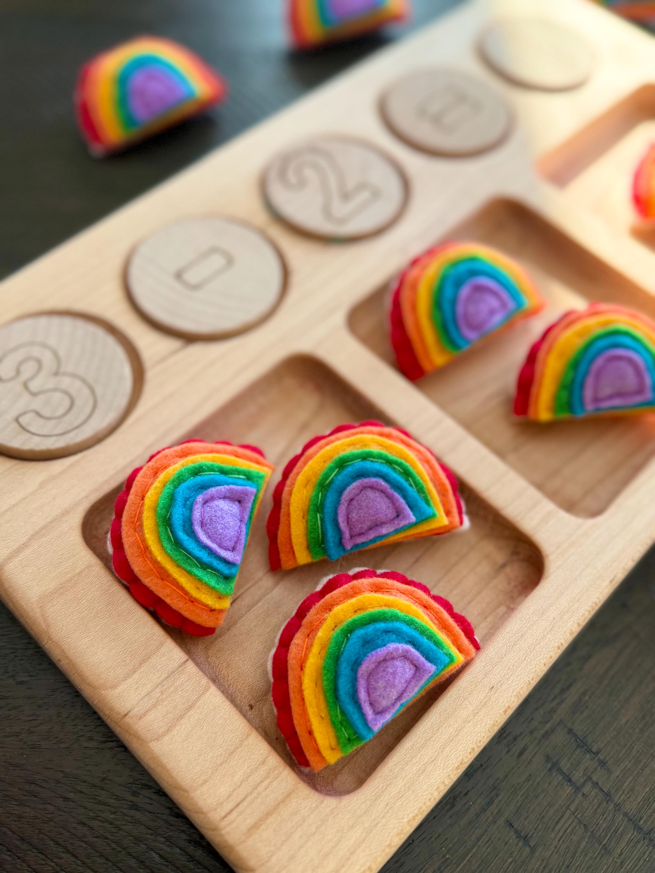 Felt Rainbows, Rainbow, Felties