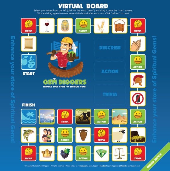 Gem Diggers Virtual Etsy