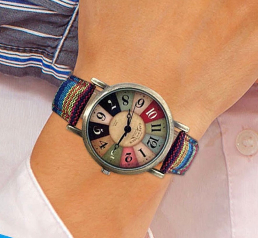 Watches for Women/quirky Wrist Watch Unisex Style/boho Hippie Etsy