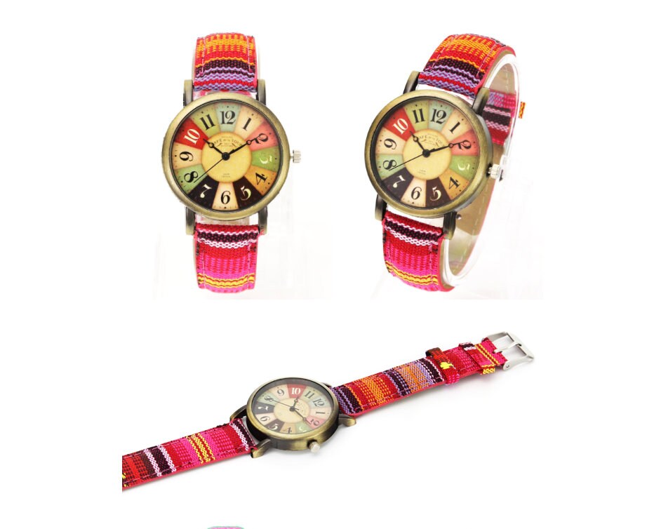 Watches for Women/quirky Wrist Watch Unisex Style/boho Hippie Etsy