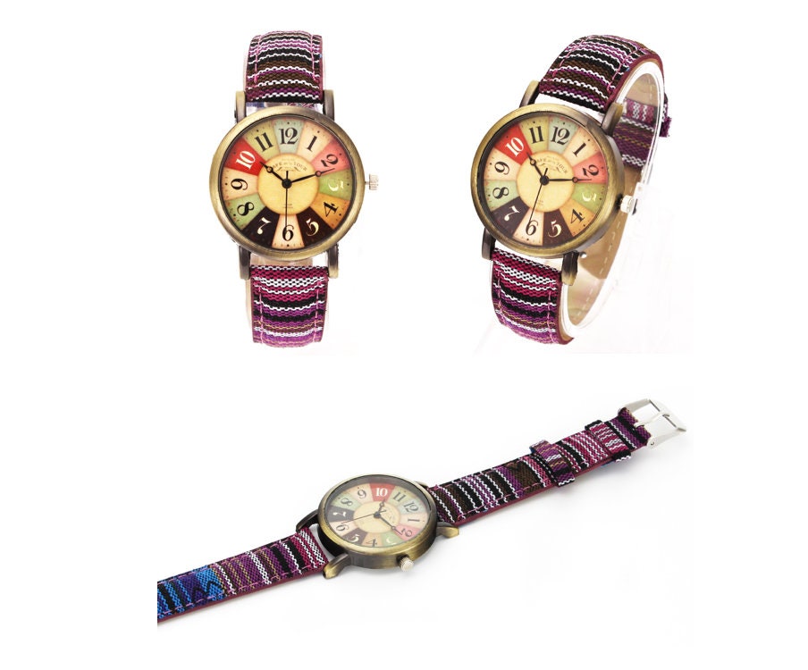 Watches for Women/quirky Wrist Watch Unisex Style/boho Hippie Etsy