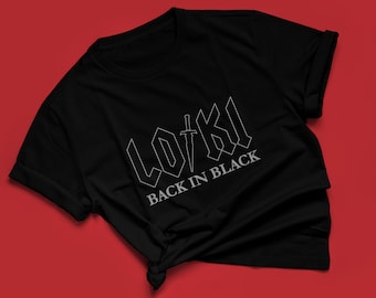 LO/KI Back in Black Tshirt