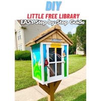 Little Free Library Version 1 - Etsy