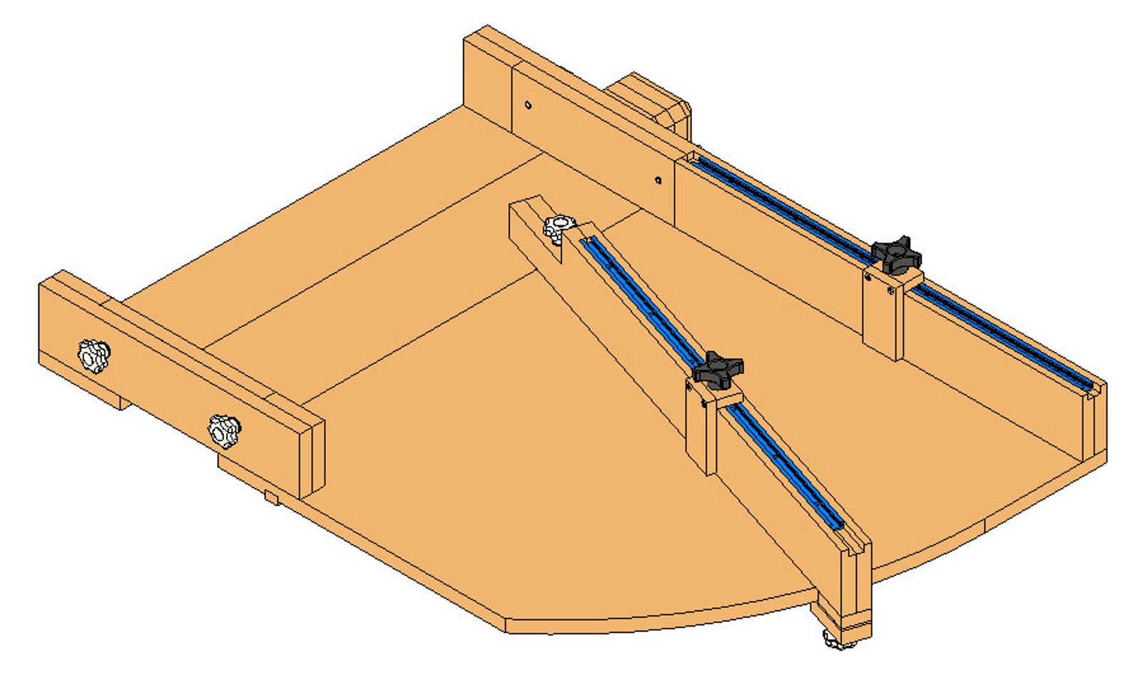 DIY Crosscut Sled for Table Saw - Essential Woodworking Jig - Make From ...