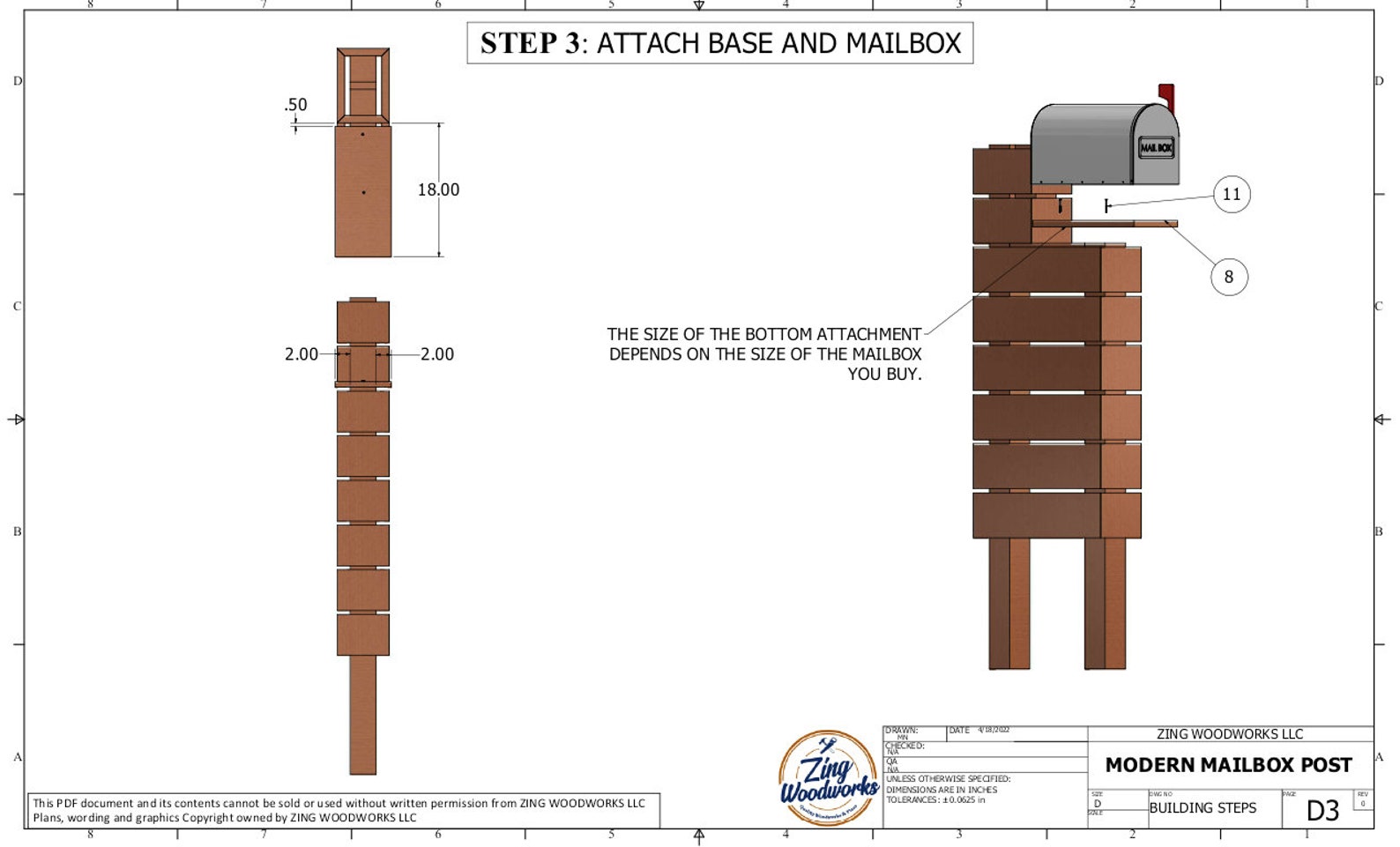 Modern Wooden Mailbox Post Plan Instructions Mid Century Mailbox Post Outdoor Good Looking
