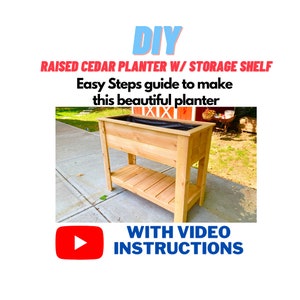 Bundle Cedar Planter Woodworking Plan - Wood Products to Sell for High ...
