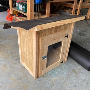 Plano de carpintería para compartir en la despensa de Little Free Library - Plano de proyecto de madera fácil - Proyectos de madera para vender imagen 9