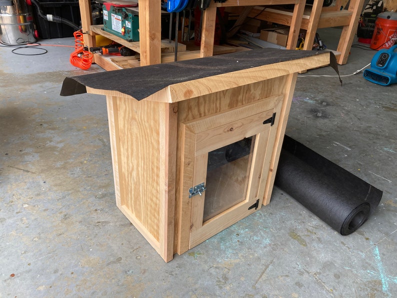 Plano de carpintería para compartir en la despensa de Little Free Library - Plano de proyecto de madera fácil - Proyectos de madera para vender imagen 9
