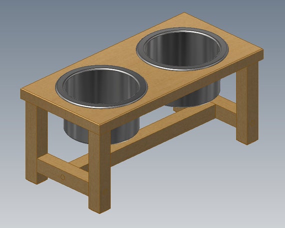 Dog Bowl Stand : 4 Steps (with Pictures) - Instructables