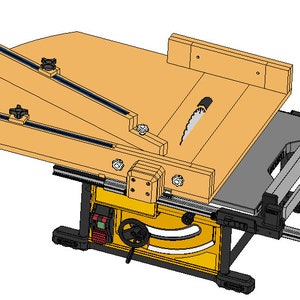 DIY Crosscut Sled for Table Saw - Essential Woodworking Jig - Make From ...