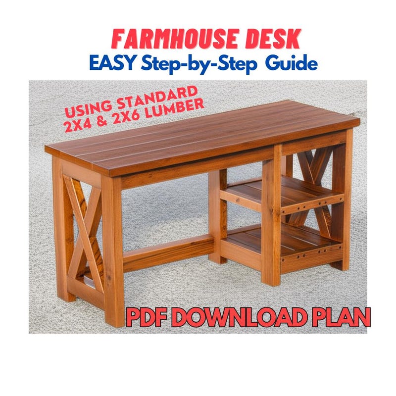 Rustic Desk - Etsy