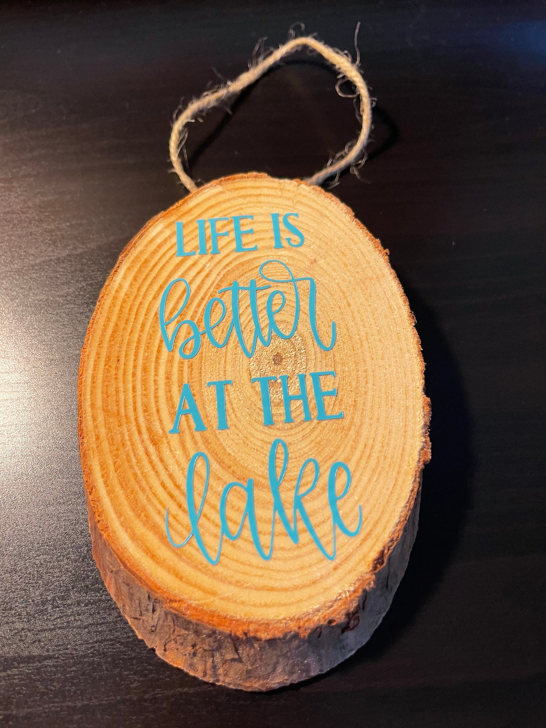 Custom Raw Edge Wood Wall Hanging Etsy