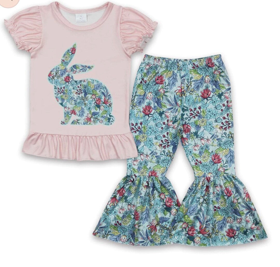 Easter Sets, Matching Easter Sets, Bunny, Flowers, Easter Bunny - Etsy