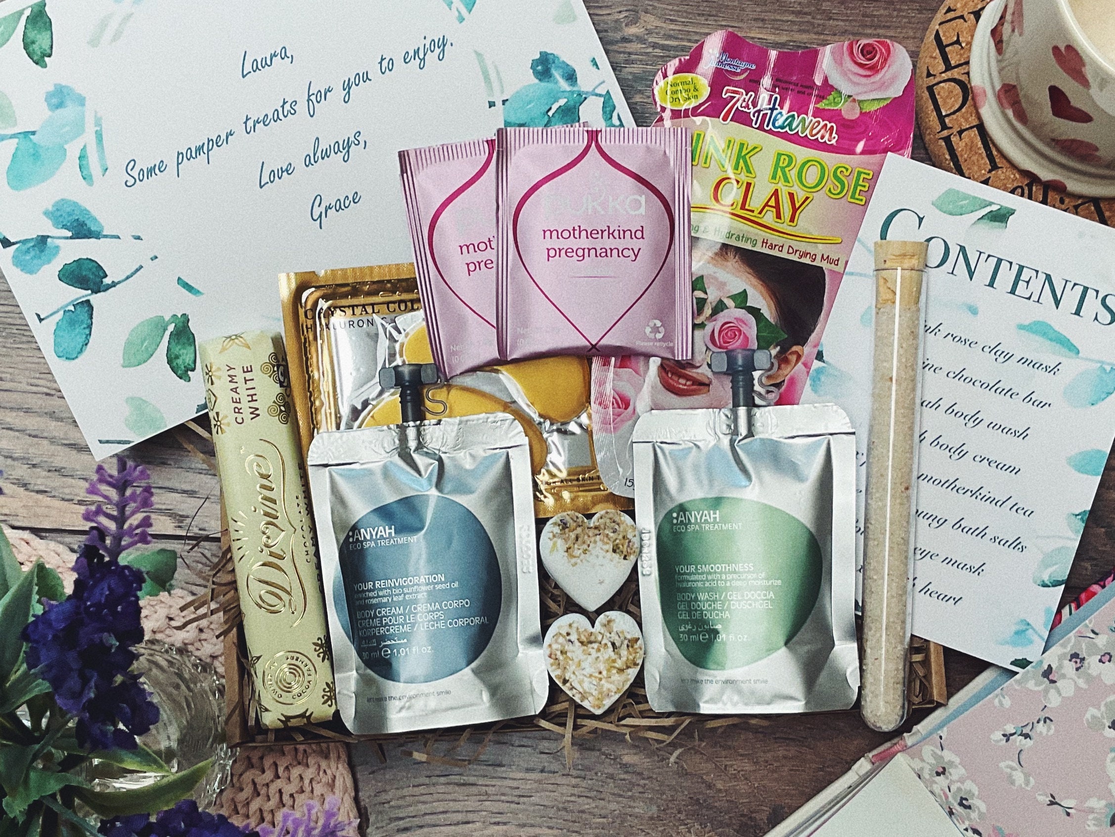 PREGNANCY PAMPER BOX Mum to Be Pamper Gift Christmas Gift Etsy UK