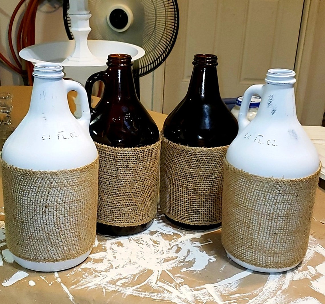 Hand painted Custom Gallon Glass Jugs | Etsy