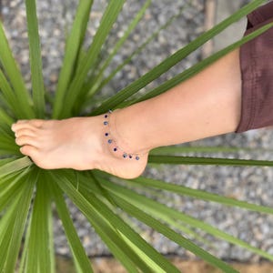 Dainty Evil Eye Ankle Bracelet – Protection & Style in One