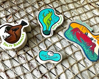 Salty Barnacle Stickers
