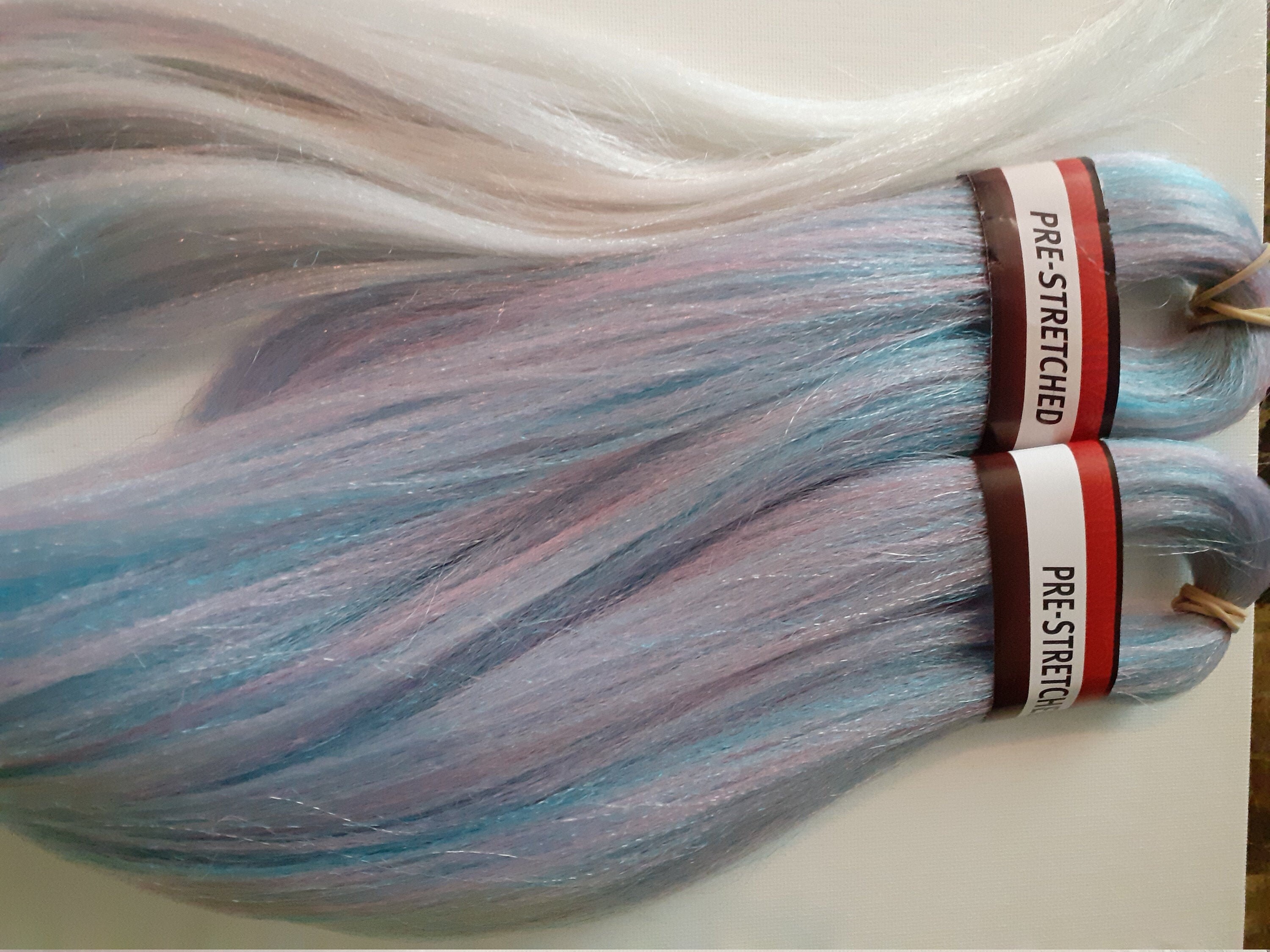 2. Synthetic Braiding Hair in Aqua Blue - wide 1