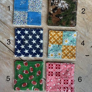 Pocket Prayer Quilt with cross tucked inside,  Size 3 x 3