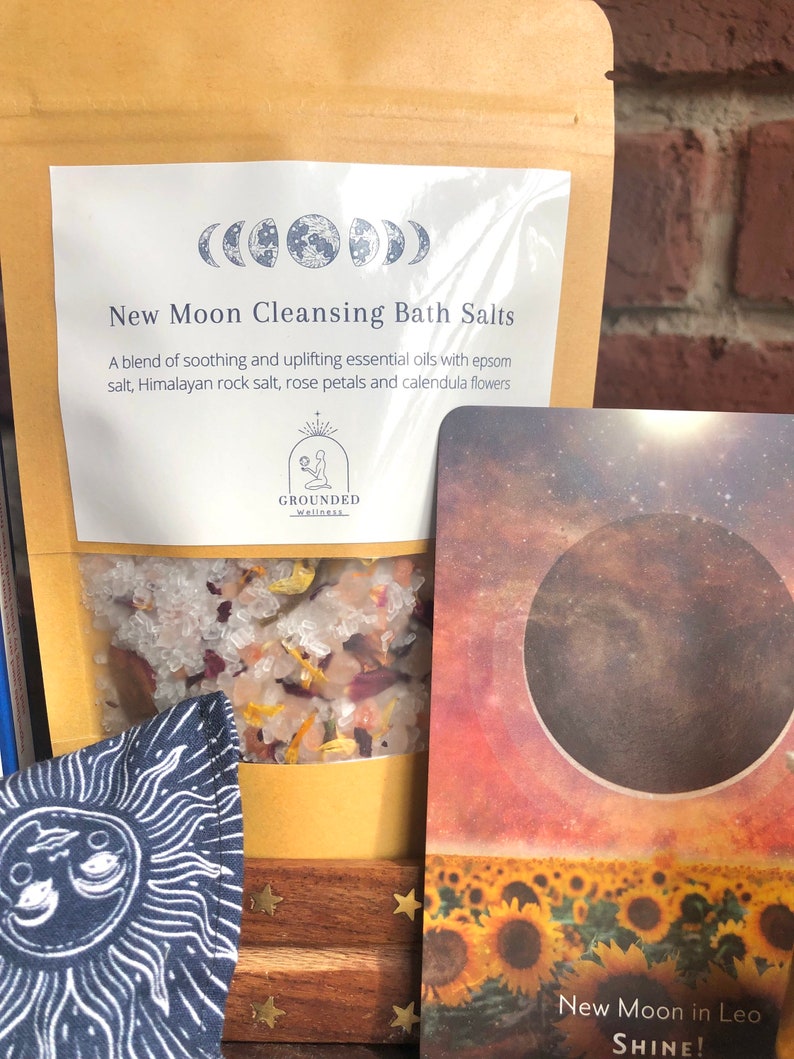 New Moon Manifestation Gift Box Ritual Kit Witch Craft, Self Care ...