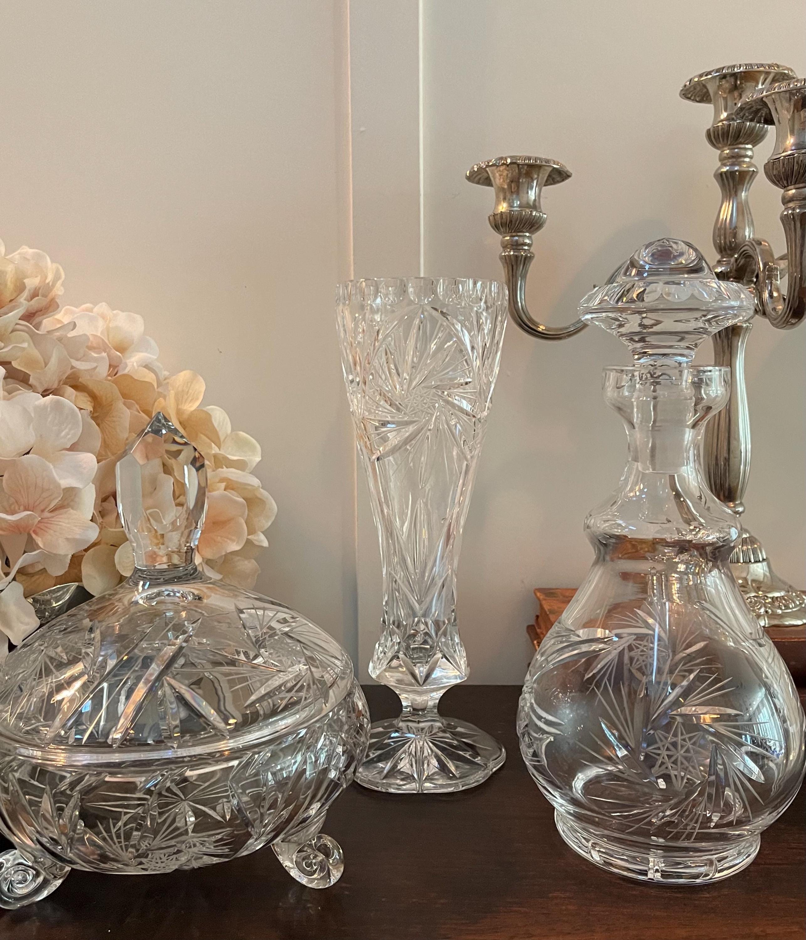 Beyer crystal vase - Etsy 日本