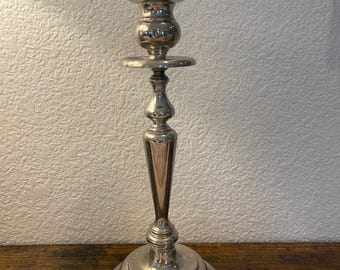 Vintage International Silver Silver Plated 11.5 Tall Candlestick