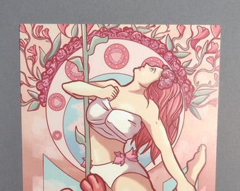 Print: Pole Dance Rose