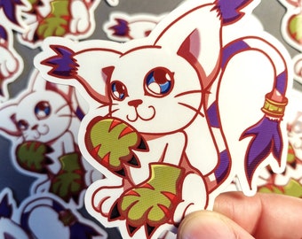 Gatomon/Tailmon Sticker (Digimon Adventure)