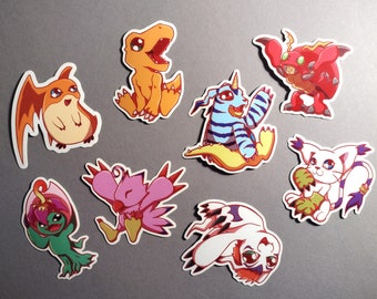 Digimon Adventure Sticker Set