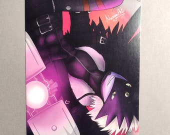 Beelzemon Postcard (Digimon Tamers)