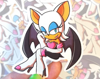 Vinylsticker van Sonic the Hedgehog: Rouge the Bat