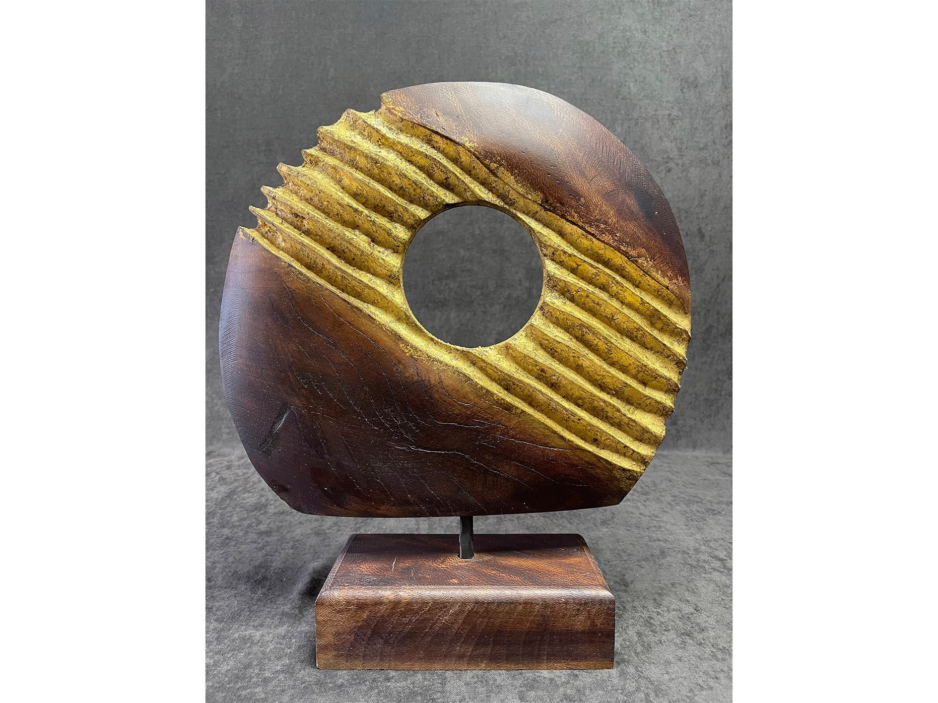 Mini Desk Sculpture Wood Carving Wood Sculpture Table Art Etsy