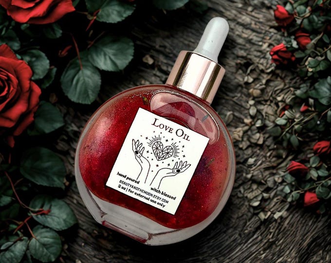 Featured listing image: Love Oil | Body Oil | Essential Oils Perfume | Come to Me Oil | Ritual Oil | Anointing Oil | Heart Chakra Oil | Love Magick | Love Spell