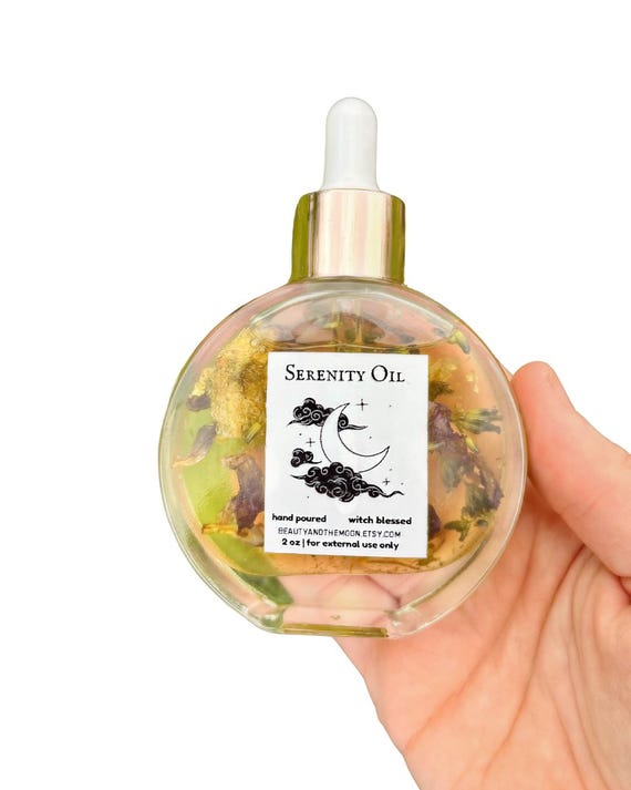 Serenity Oil | Relaxation Oil | Sleep Oil |   Meditation Oil | Ritual Oil | Anointing Oil | Calming Essential Oils | Witchcraft Tools