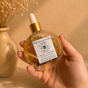 Protection Oil | Jinx Hex Removal, Evil Eye Oil, Ritual Oil, Natural Spellwork Tools, Protection Spell