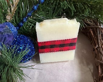 Handmade Organic Soap: Citrus Splash (Lemon, Orange, & Peppermint) generous 4+ oz bars!