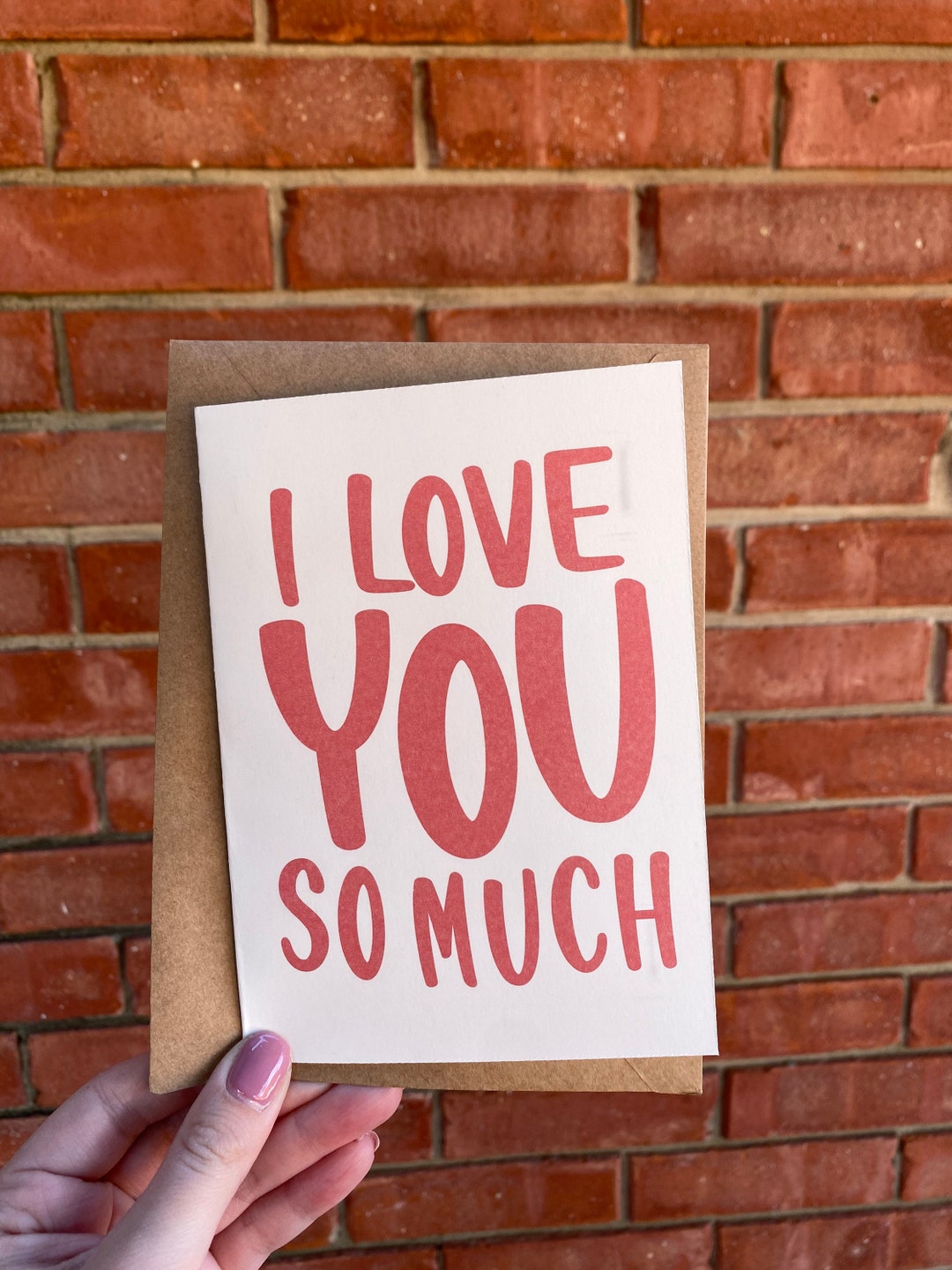 I Love You so Much Card | Greeting Card | Anniversary Card | Love Card ...
