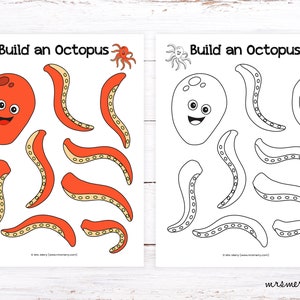 Make an Octopus Craft for Kids | Ocean Animal Printables