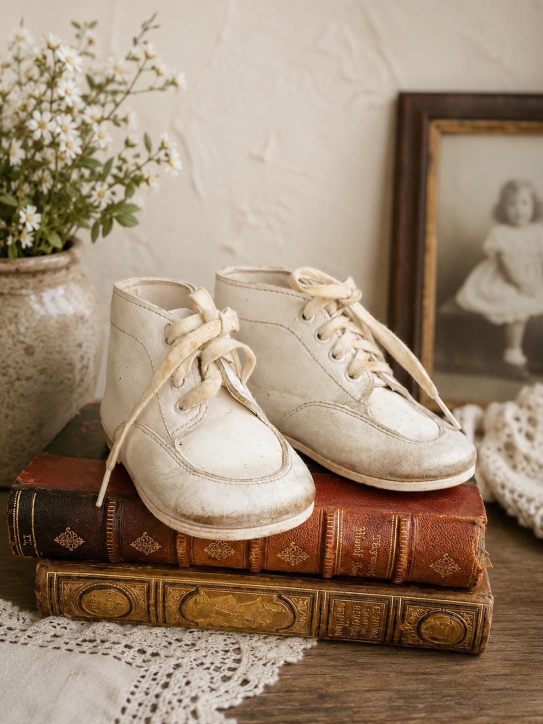 Antique French Children Shoes - Etsy
