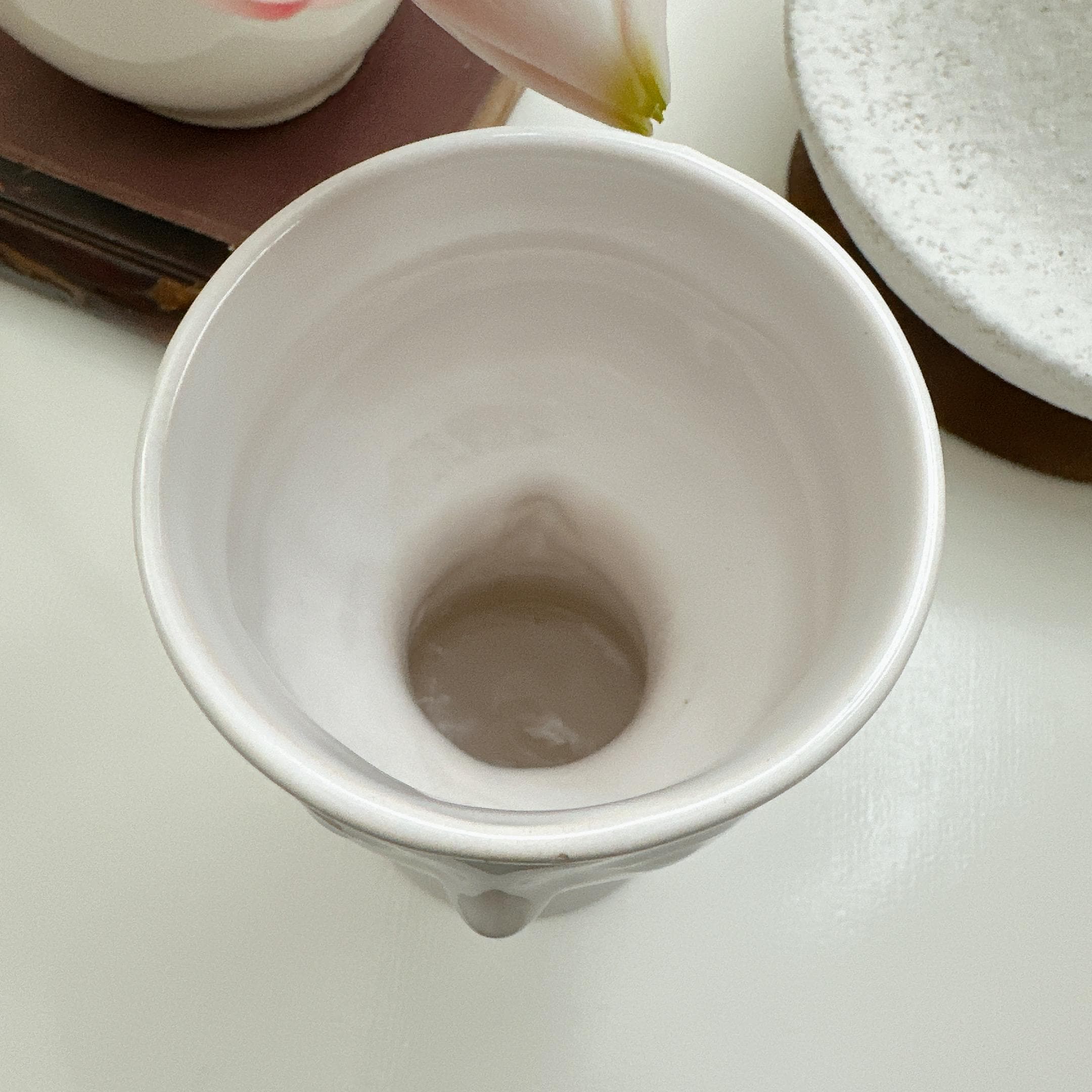 Pot Veb Vintage VEB Haldensleben Face Vase | East German MCM Ceramic Planter ...