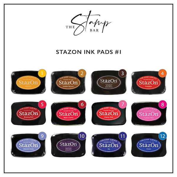 Stazon Ink Pad Etsy