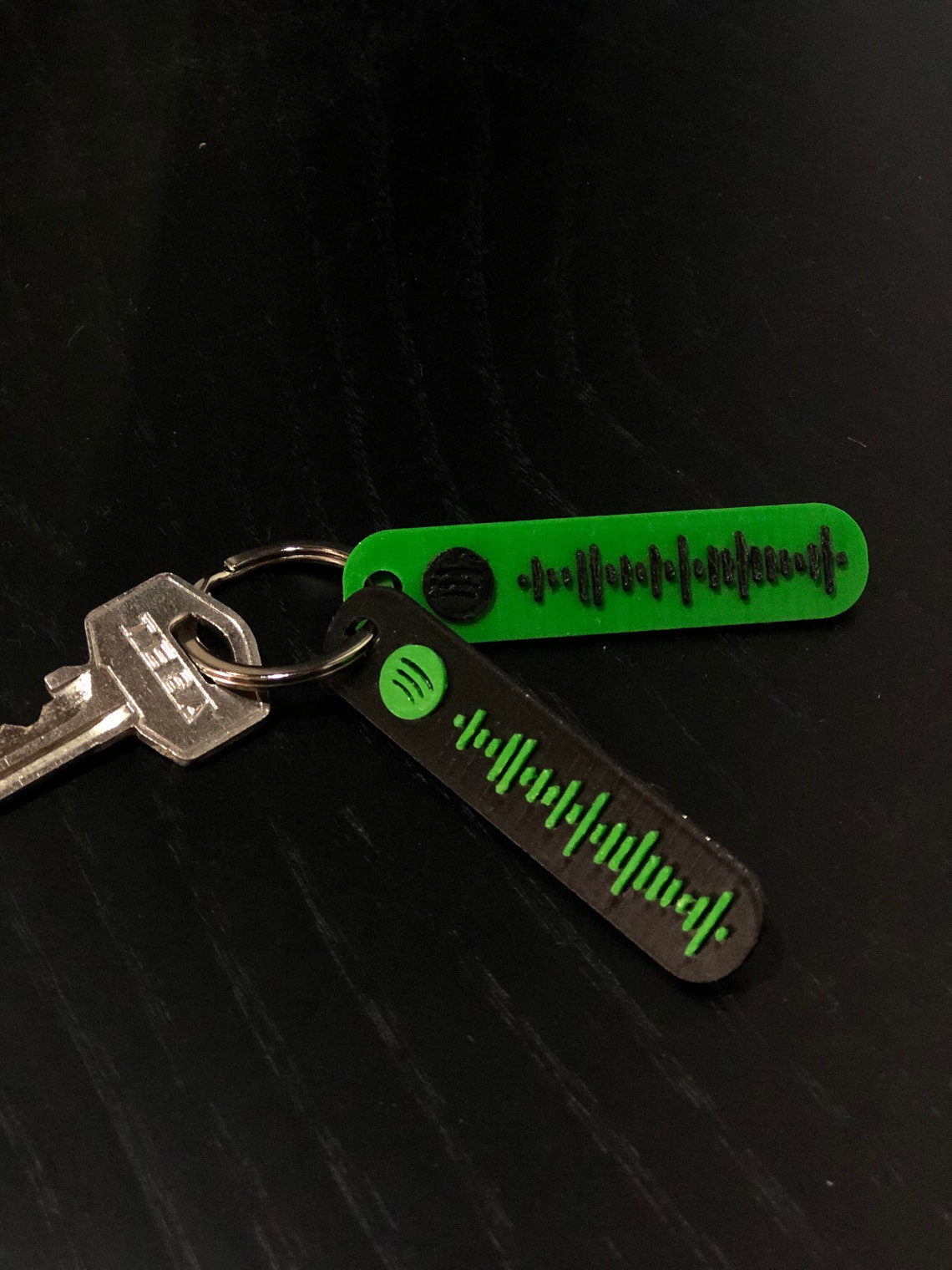 Custom Spotify code 3d printed Keychain with your favourite | Etsy